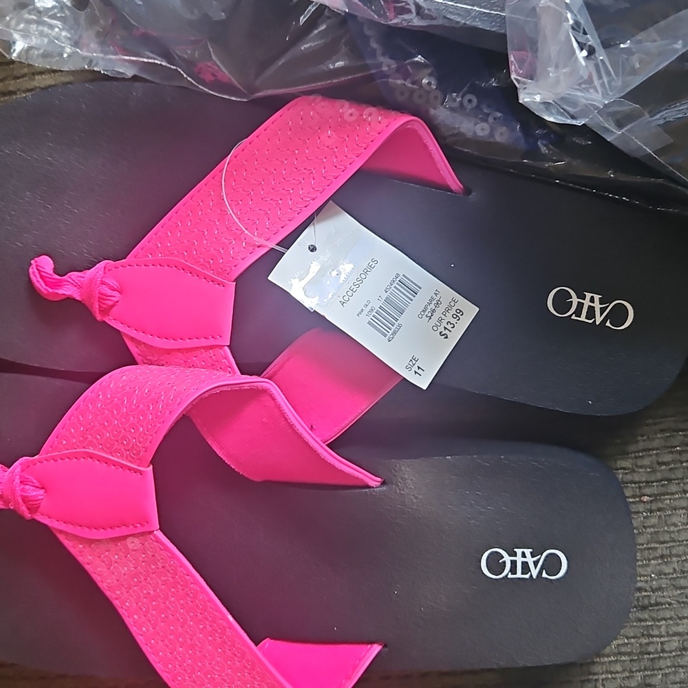 Colorful Flip Flops Set (Total=7) - Picture 6 of 6
